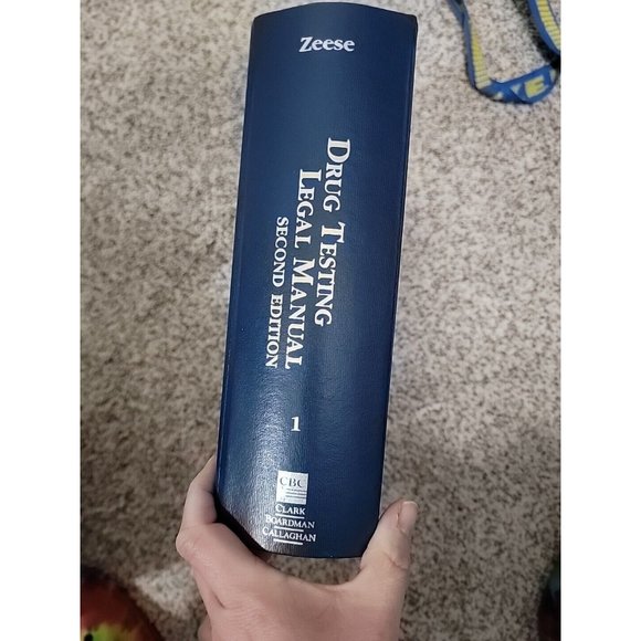 DRUG TESTING LEGAL MANUAL AND PRACTICE‎ AIDS 2005 2nd EDITION VOL 1 Kevin Zeese - Picture 6 of 7